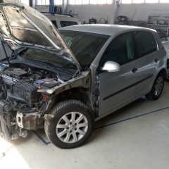 Процесс разборки VW Golf