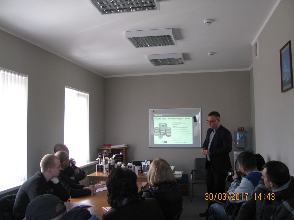 Новость лакокрасочных продуктов Novol