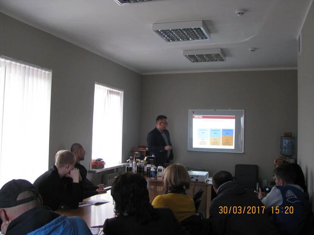 Новость лакокрасочной продукции марки Novol